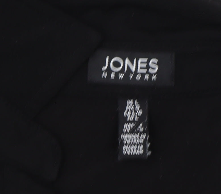 Jones New York Women's Black XL Button-Up Shirt