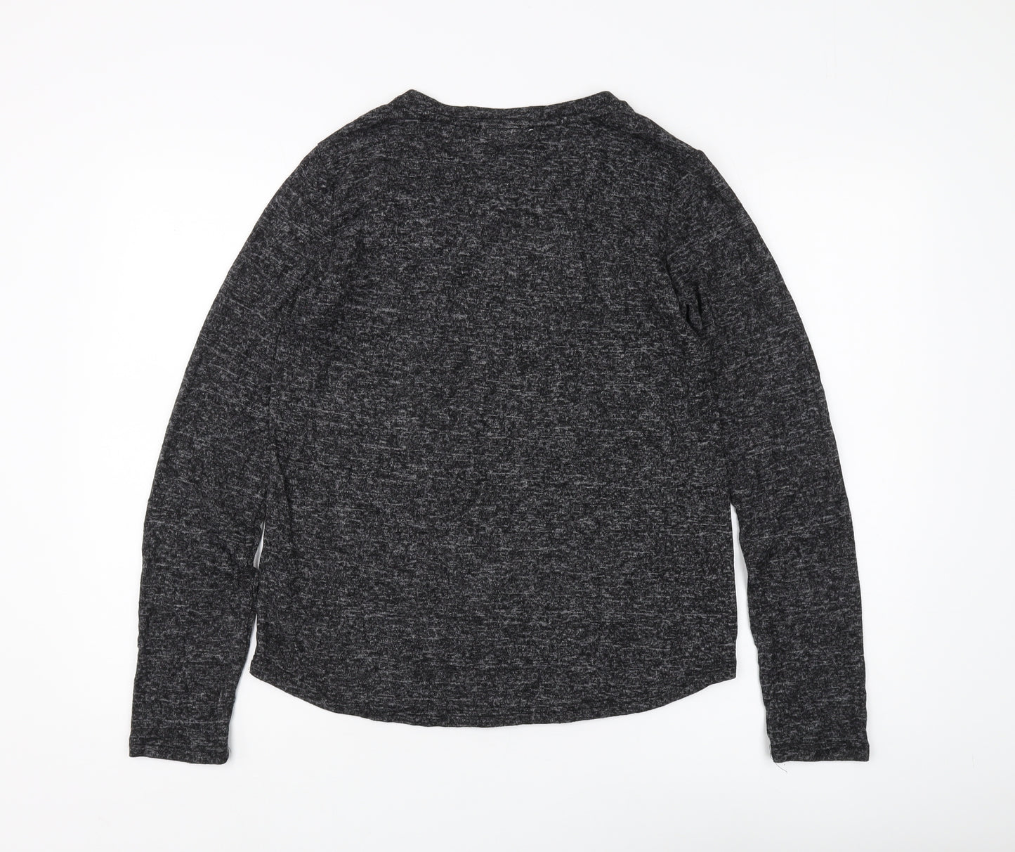 Nocozo Women's Black Long Sleeve Basic T-Shirt Size 12