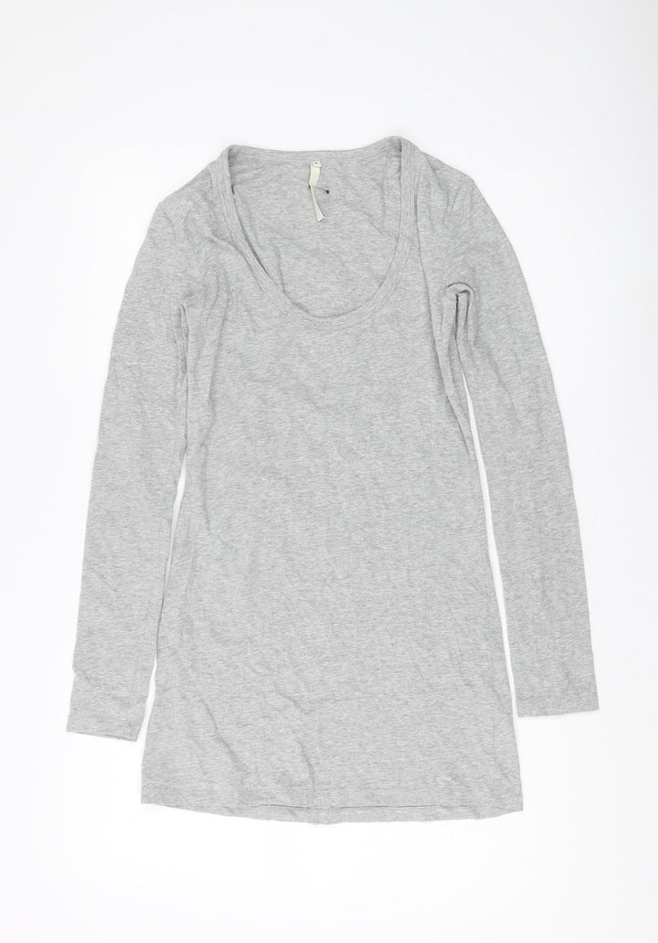 Firetrap Women's Grey Long Sleeve T-Shirt, Size S