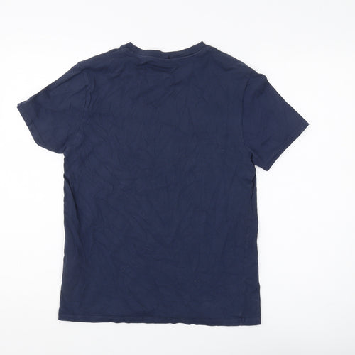 Levi's Unisex Blue Cotton Basic T-Shirt S