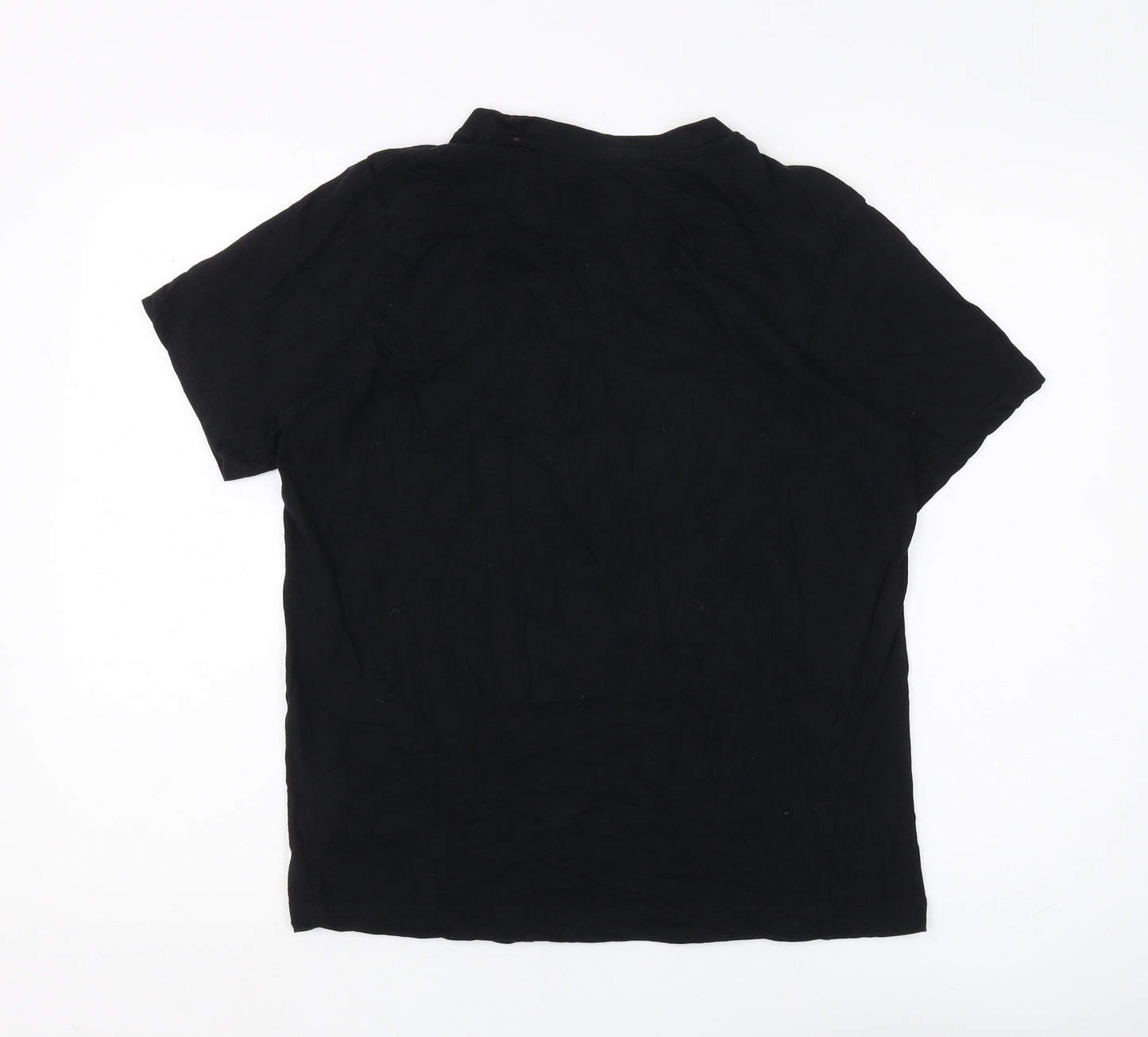 Donnay Men's Black Medium Crew Neck T-Shirt