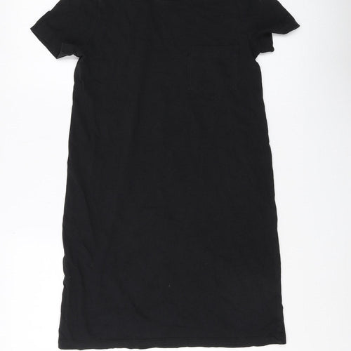 Madewell Women's Black T-Shirt Dress, XS, Casual