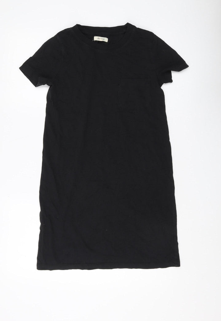 Madewell Women's Black T-Shirt Dress, XS, Casual