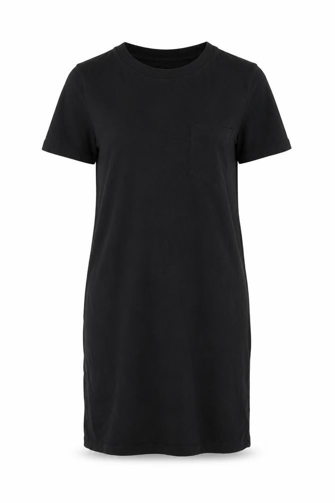 Madewell Women's Black T-Shirt Dress, XS, Casual