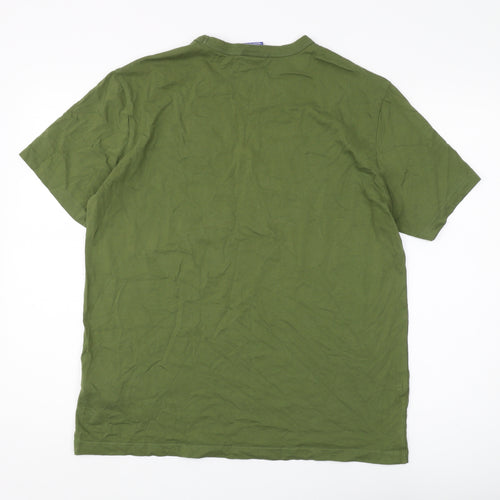 Champion Men's Green XL T-Shirt - Classic & Comfortable