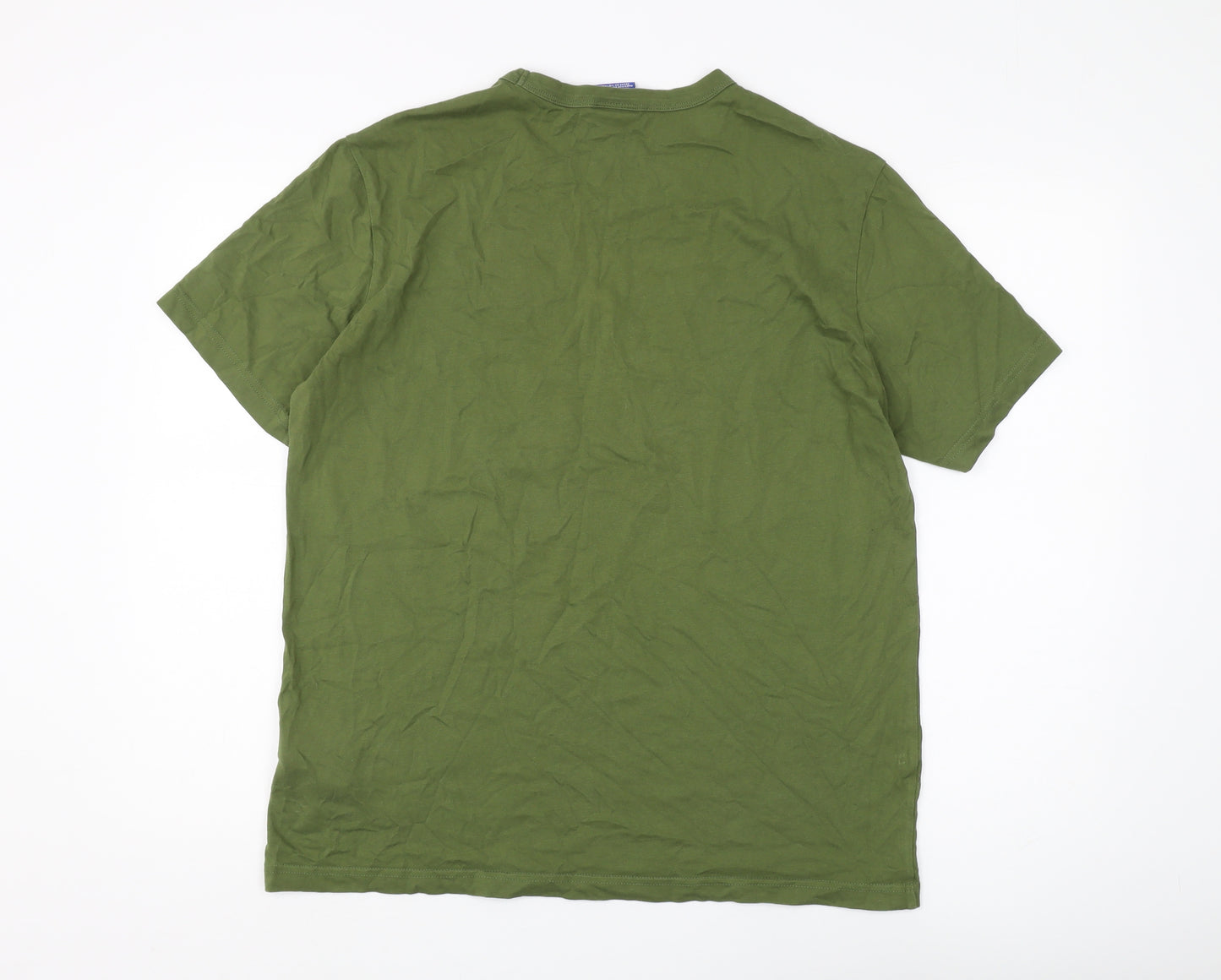 Champion Men's Green XL T-Shirt - Classic & Comfortable