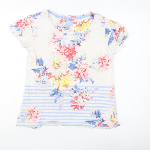 Joules Women's Multicoloured Floral T-Shirt, Size 12