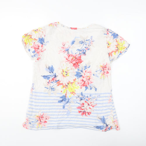 Joules Women's Multicoloured Floral T-Shirt, Size 12