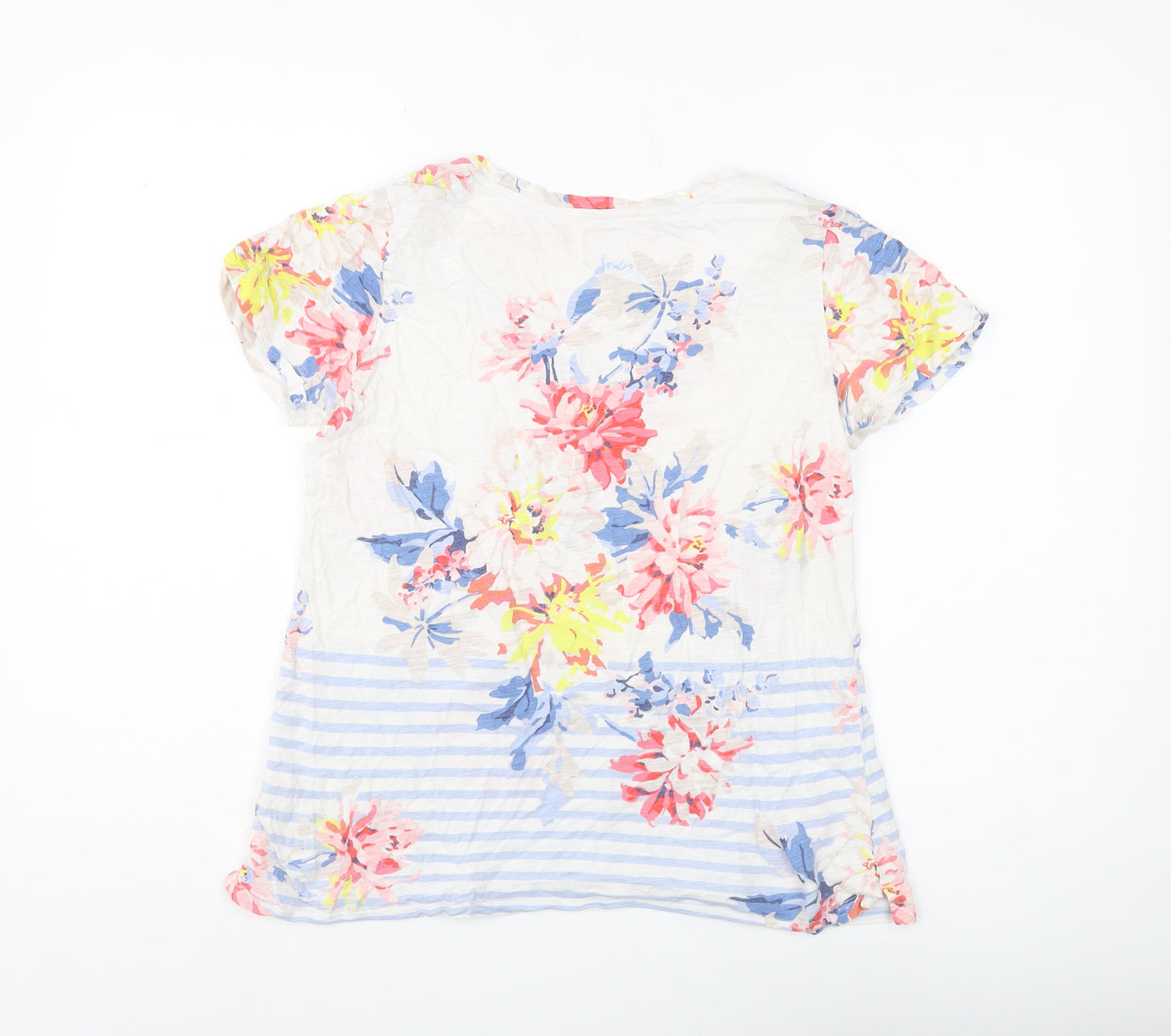 Joules Women's Multicoloured Floral T-Shirt, Size 12