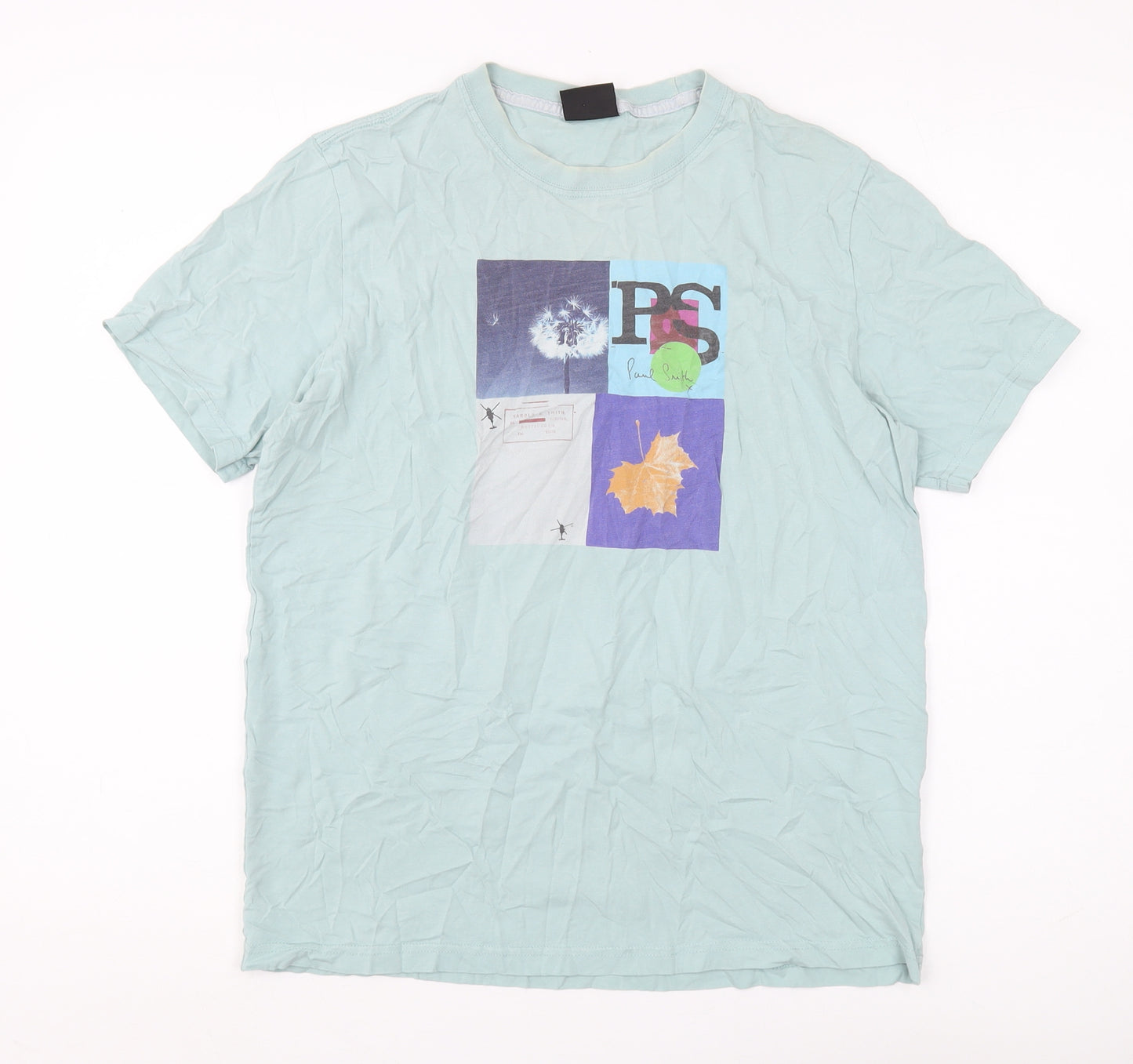 PS Paul Smith Men's Blue Graphic T-Shirt M