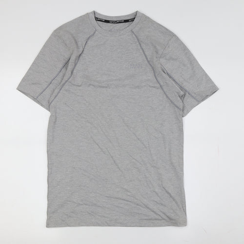 MAN Active Men's Grey XS Crew Neck T-Shirt