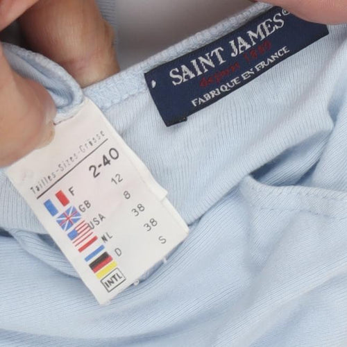 Saint James Women's Blue Tank Top Size 8