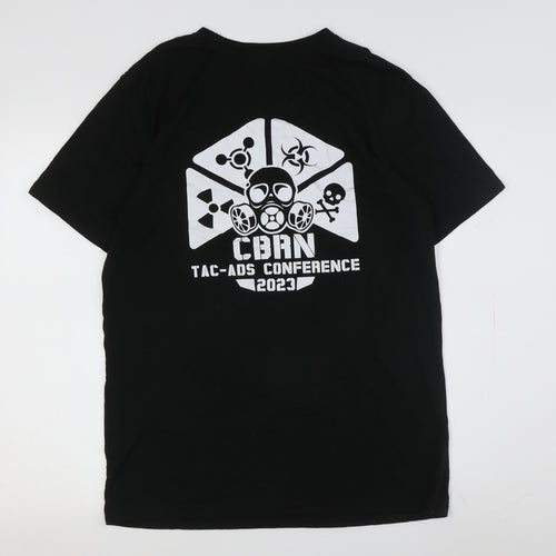 PRO RTX Men's Black T-Shirt M Regular Crew Neck