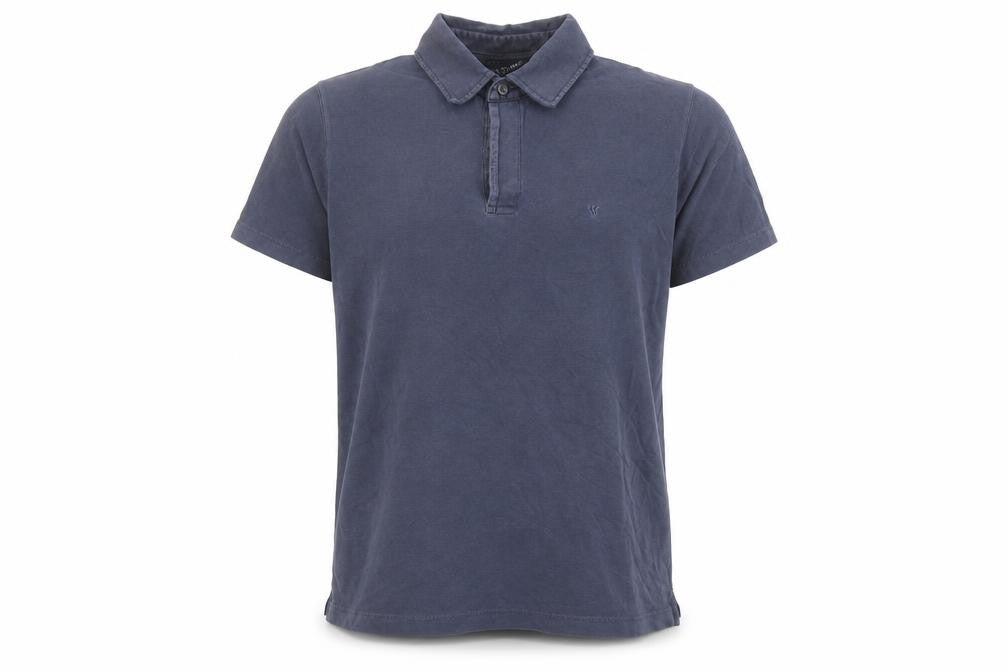 Marks and Spencer Men's Blue S Short Sleeve Polo Shirt