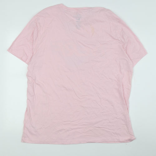 Next Pink Cotton T-Shirt, Women's, 2XL, Nerf Gun