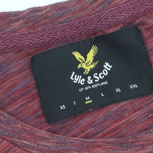 Lyle & Scott Men's Red M Cotton T-Shirt