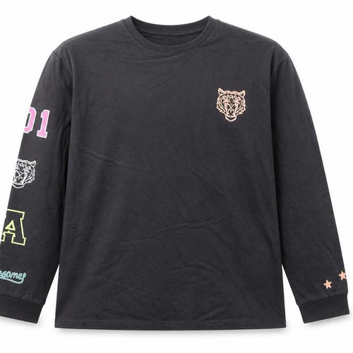 Marks and Spencer Boys Long Sleeve Black Graphic T-Shirt