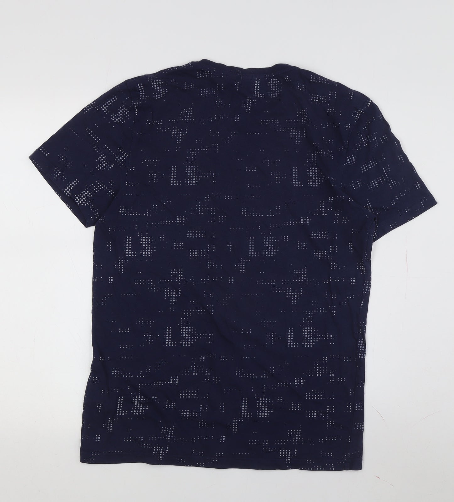 Lyle & Scott Men's Blue Graphic Print T-Shirt M