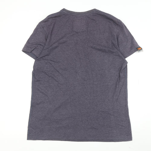 Superdry Men's Grey Graphic Print T-Shirt 2XL