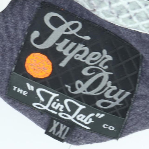 Superdry Men's Grey Graphic Print T-Shirt 2XL