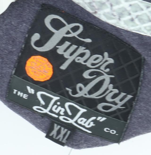 Superdry Men's Grey Graphic Print T-Shirt 2XL