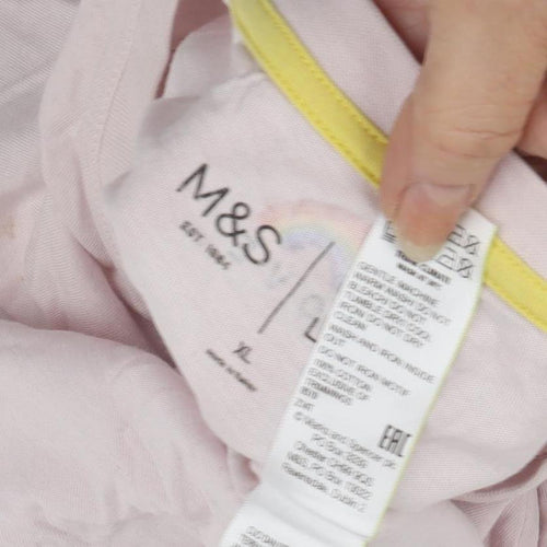 Marks & Spencer Women's Pink XL Pride T-Shirt