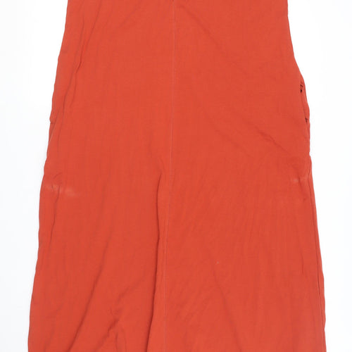 Marks and Spencer Women's Red Long Tank Dress Size 14