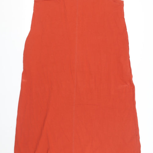 Marks and Spencer Women's Red Long Tank Dress Size 14
