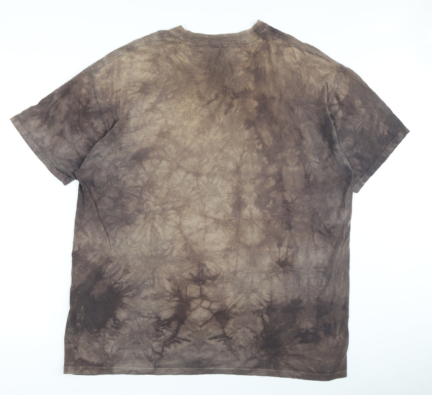 The Mountain Men's Brown 2XL Animal Graphic T-Shirt