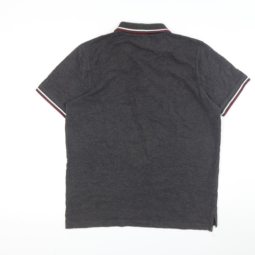Pierre Cardin Men's Grey Polo M Regular Fit