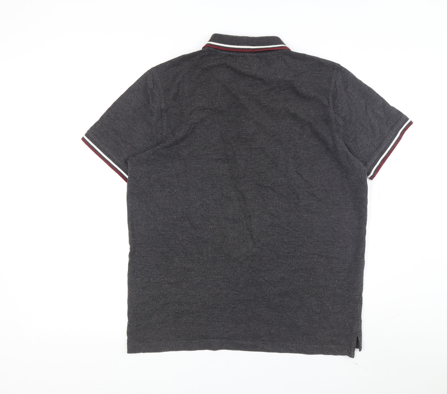 Pierre Cardin Men's Grey Polo M Regular Fit