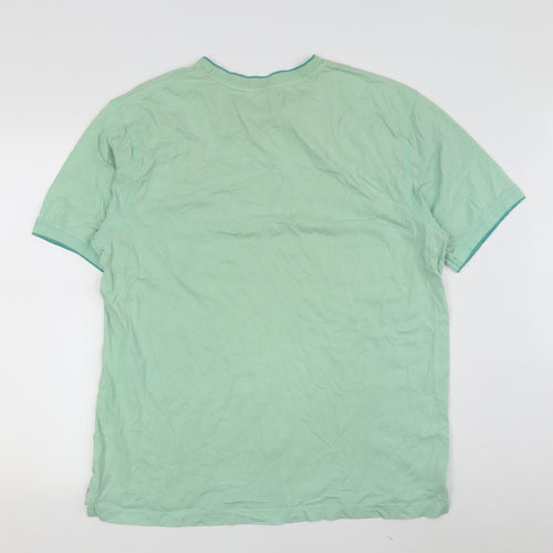 Slazenger Men's Green XL Crew Neck T-Shirt