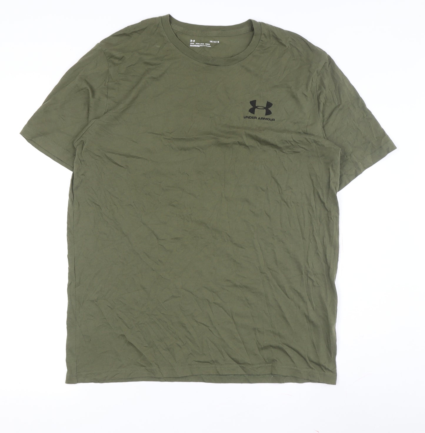 Under Armour Men's Green Relaxed T-Shirt L