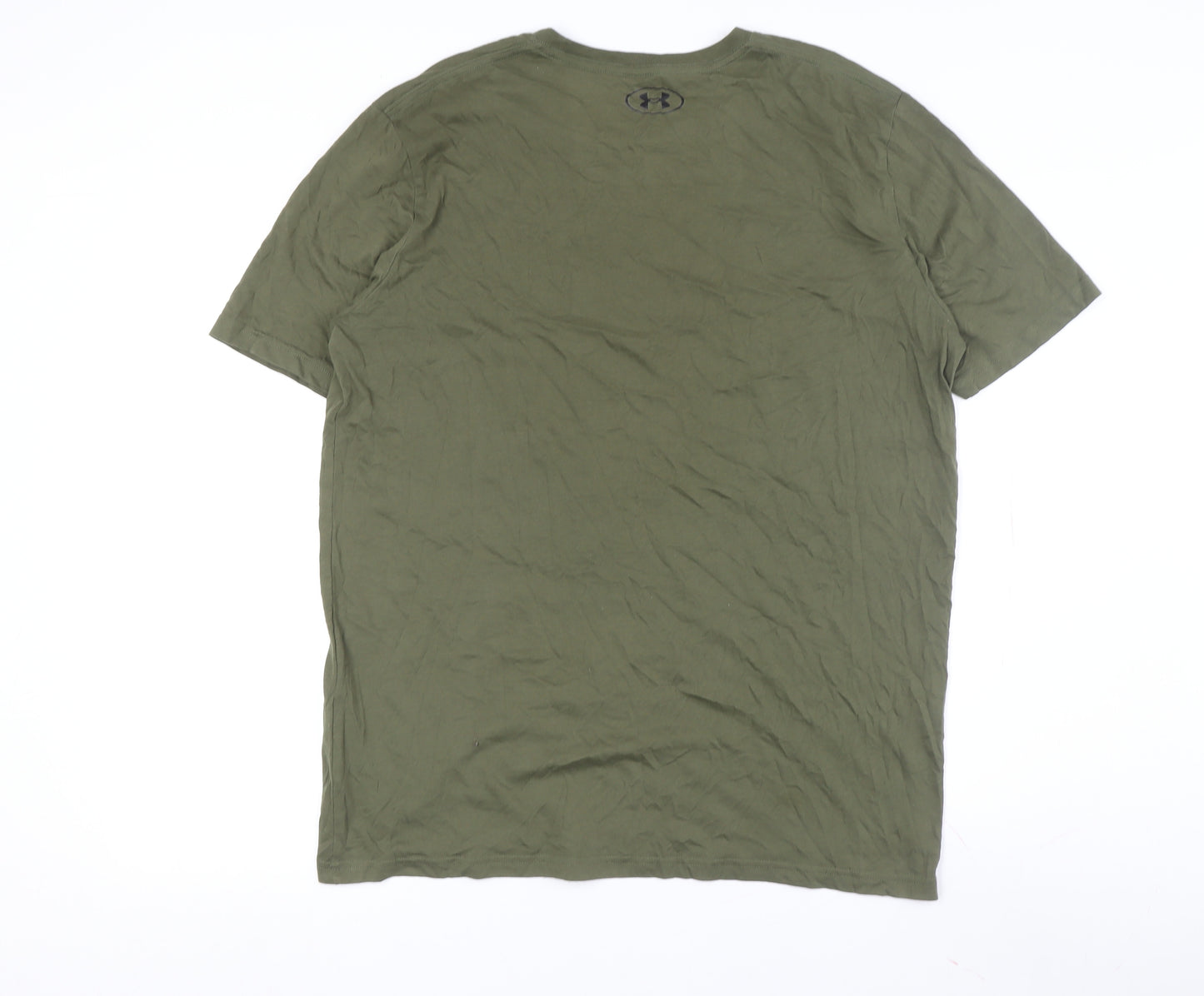 Under Armour Men's Green Relaxed T-Shirt L