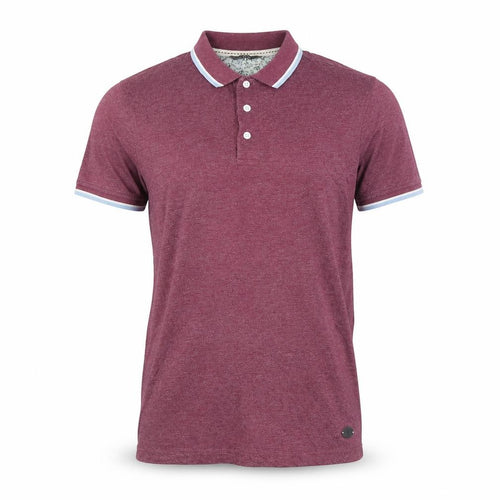 Fluid Men's Red Polo Shirt S Short Sleeve Cotton