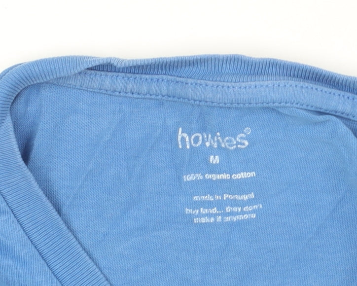 howies Men's Blue Graphic Print M T-Shirt