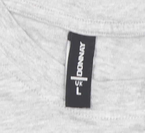 Donnay Men's Grey Crew Neck T-Shirt, Short Sleeve Size L