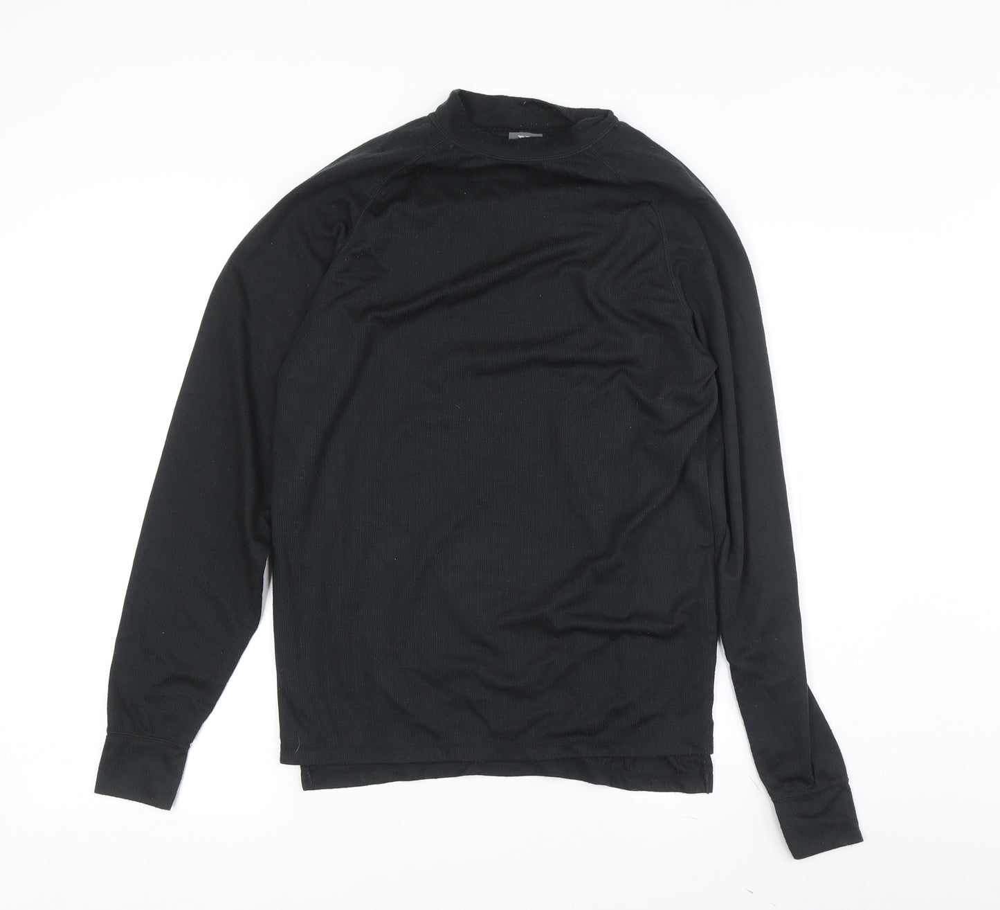 Trespass Men's Black Long Sleeve T-Shirt, Medium