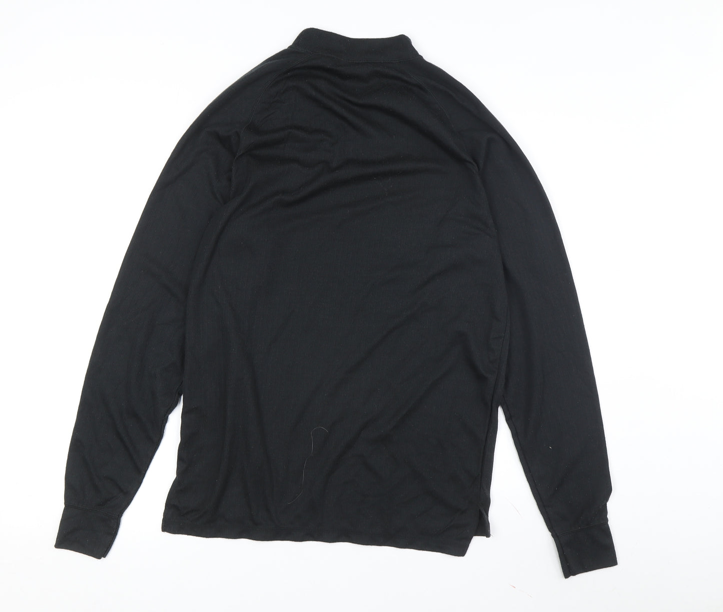Trespass Men's Black Long Sleeve T-Shirt, Medium