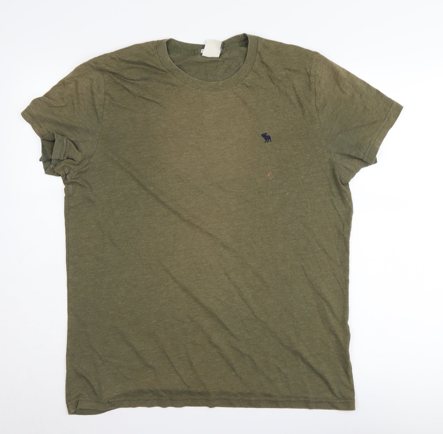 Abercrombie & Fitch Men's Green L T-Shirt