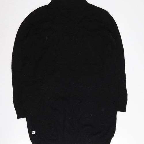 Collusion Women's Black Knit High Neck Dress Size 10