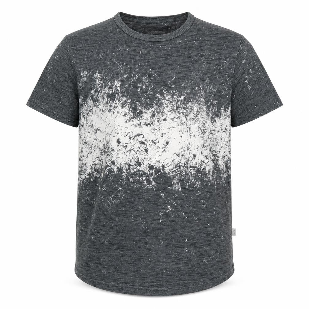 Rockerbox Men's Grey M Graphic Print Crew Neck T-Shirt
