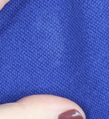 Cotton Traders Men's Blue Long Sleeve Polo Shirt L