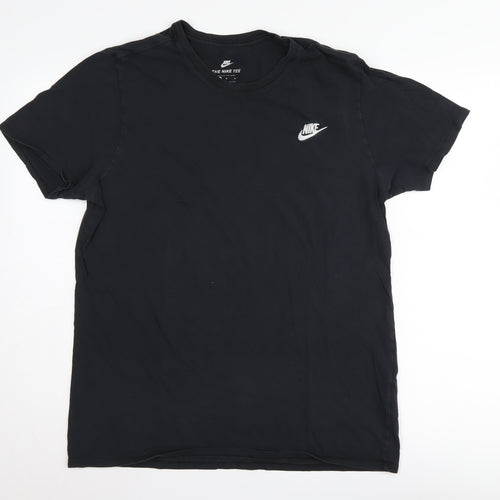 Nike Men's Black Athletic T-Shirt, Size S