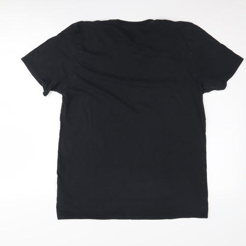Nike Men's Black Athletic T-Shirt, Size S