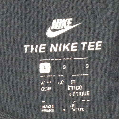Nike Men's Black Athletic T-Shirt, Size S
