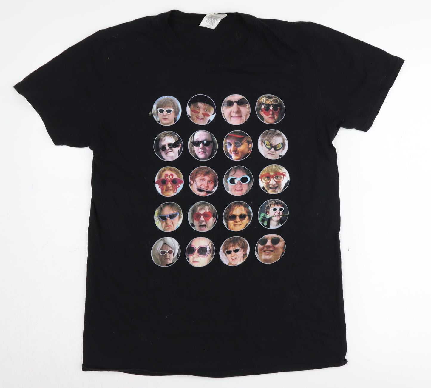 Gildan Black Unisex T-Shirt, Medium, Funny Graphic Tee