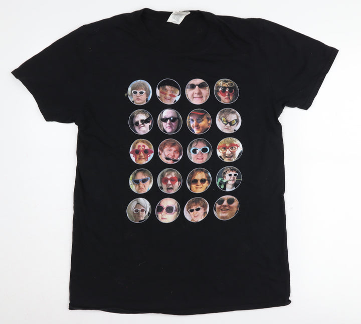 Gildan Black Unisex T-Shirt, Medium, Funny Graphic Tee