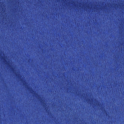 John Partridge Men's Blue V-Neck Pullover Jumper M
