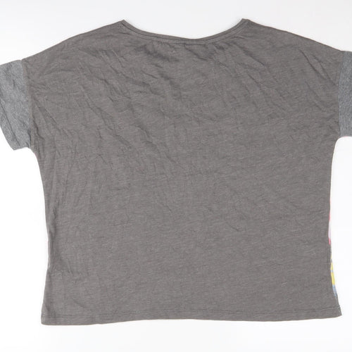 FB Sister Unisex Grey Cartoon T-Shirt M
